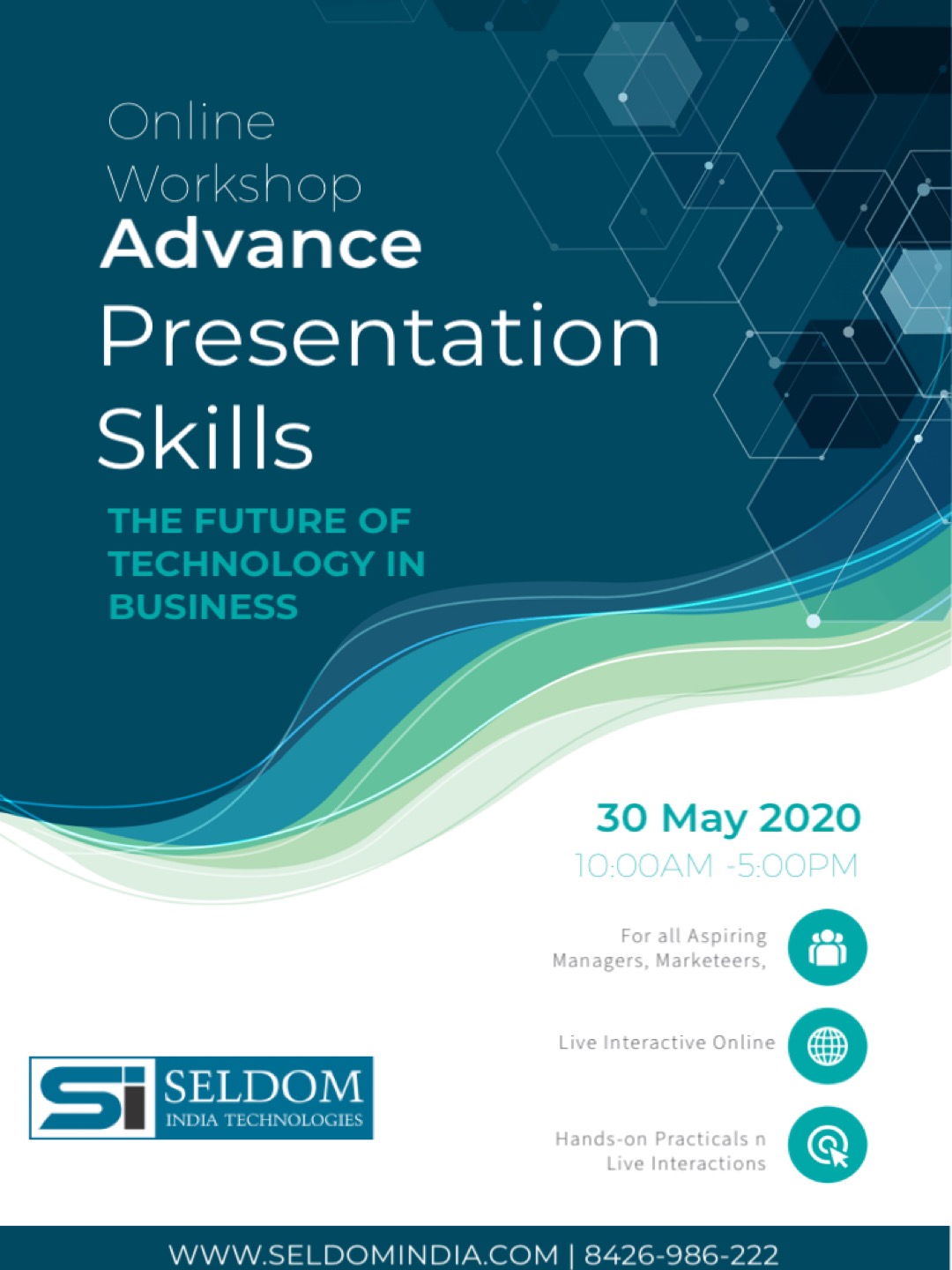 Online Workshop on Advance Presentation Skills  Seldom India