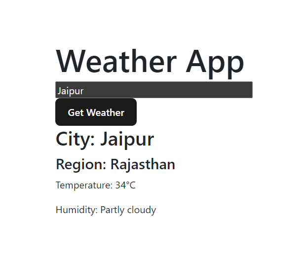 Read more about the article Building a Weather Web App with React: A Beginner’s Guide